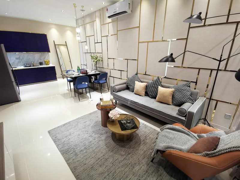 Service Residence for Sale at The M @ Medini Macrolink - Eric Foo - Living Room - PropertyGuru.com.my