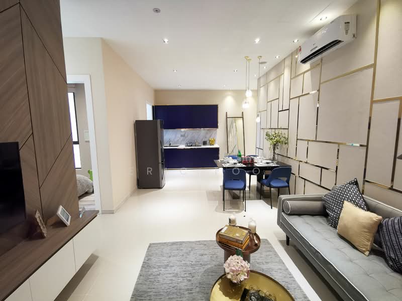 Service Residence for Sale at The M @ Medini Macrolink - Eric Foo - Living Room - PropertyGuru.com.my