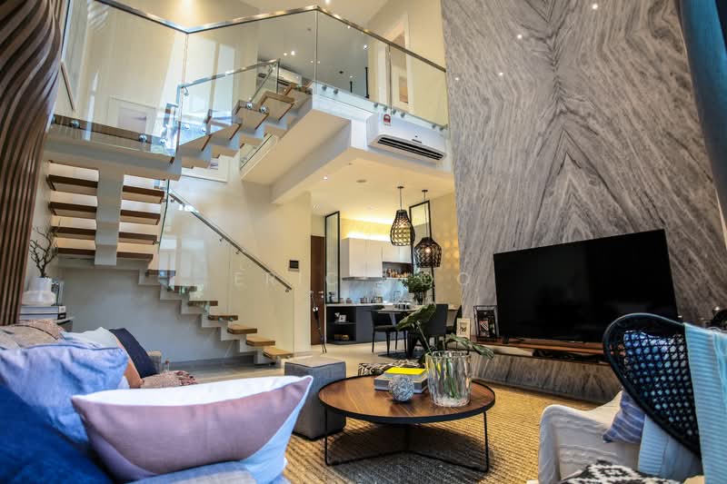 Service Residence for Sale at The M @ Medini Macrolink - Eric Foo - Living Room - PropertyGuru.com.my