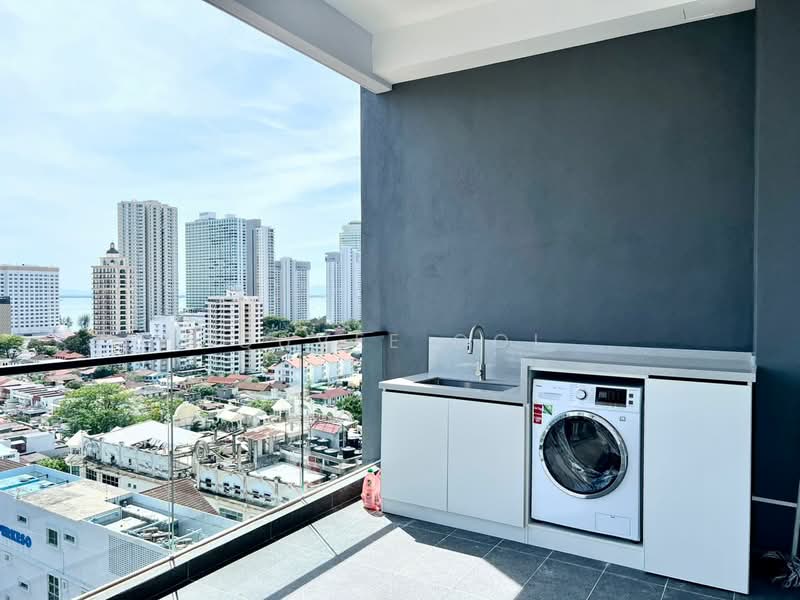 Kondominium untuk Disewa di Codrington Residence - Quvee Ooi - Balcony - PropertyGuru.com.my