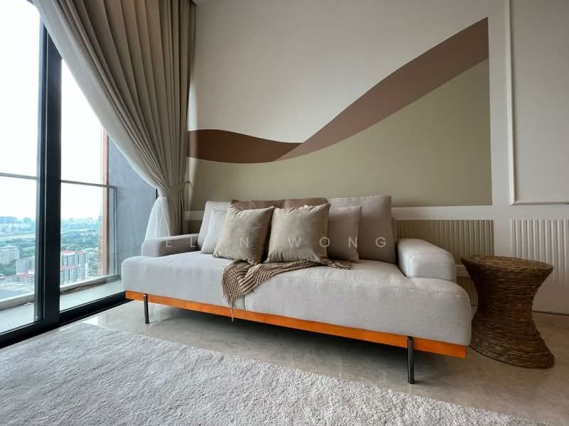 Service Residence for Rent at Lucentia Residences - Elyn Wong - Living Room - PropertyGuru.com.my