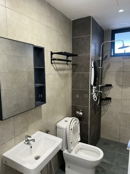 Service Residence for Rent at AraTre' Residences - Chien Koh - Bathroom - PropertyGuru.com.my