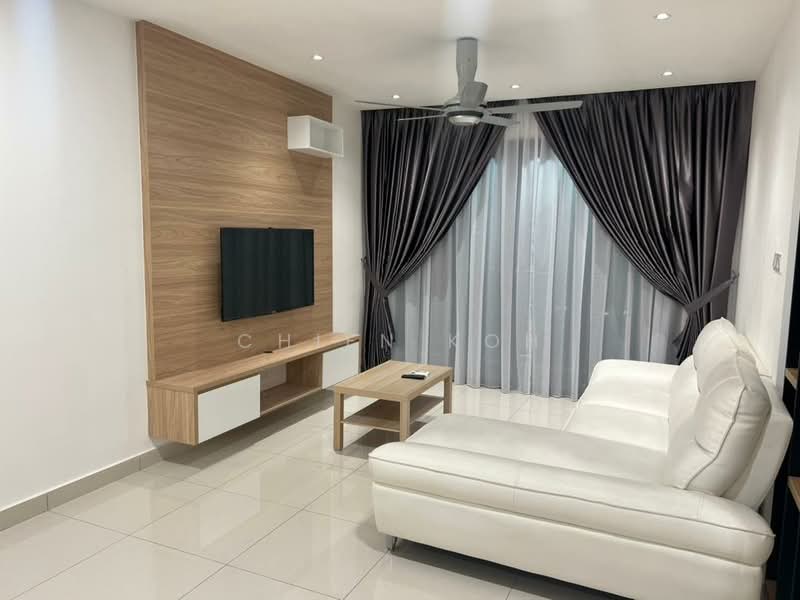 Service Residence for Rent at AraTre' Residences - Chien Koh - Living Room - PropertyGuru.com.my