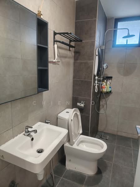 Service Residence for Rent at AraTre' Residences - Chien Koh - Bathroom - PropertyGuru.com.my