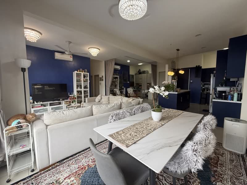 Condominium for Sale at Berlian Setapak Residency - Will Lee - Living Room - PropertyGuru.com.my