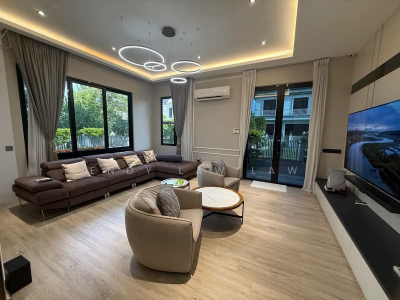 Semi-Detached House for Sale in Eco Botanic (Iskandar Puteri (Nusajaya)) - Endy Law Law - Living Room - PropertyGuru.com.my