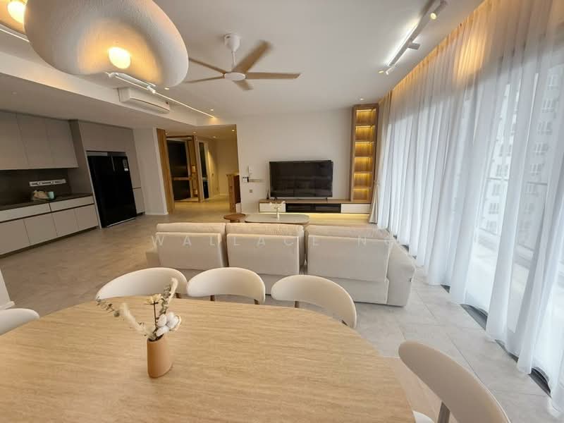 Kondominium untuk Disewa di Allevia - Wallace Ng - Living Room - PropertyGuru.com.my