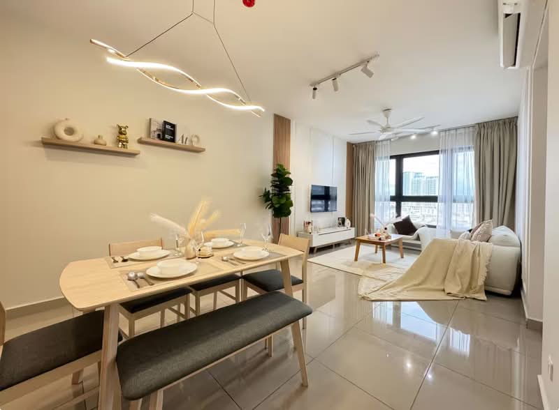 Service Residence for Sale at Daya 1 Residences (D1R), TD Central - Bella Tan - Living Room - PropertyGuru.com.my