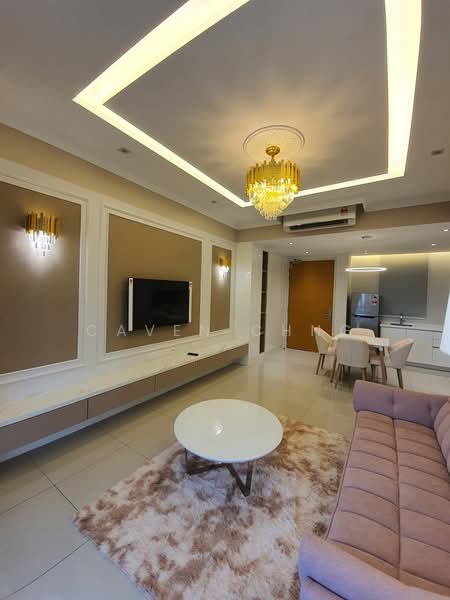 Service Residence for Sale at NOVUM - Caven Chng - Living Room - PropertyGuru.com.my