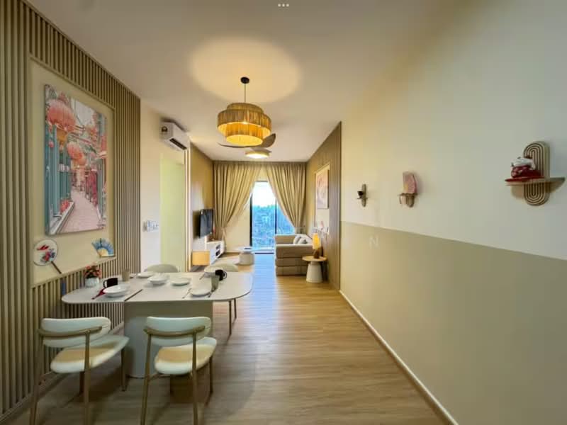 Service Residence for Sale at Santai @ Eco Spring - Bella Tan - Dining Room - PropertyGuru.com.my