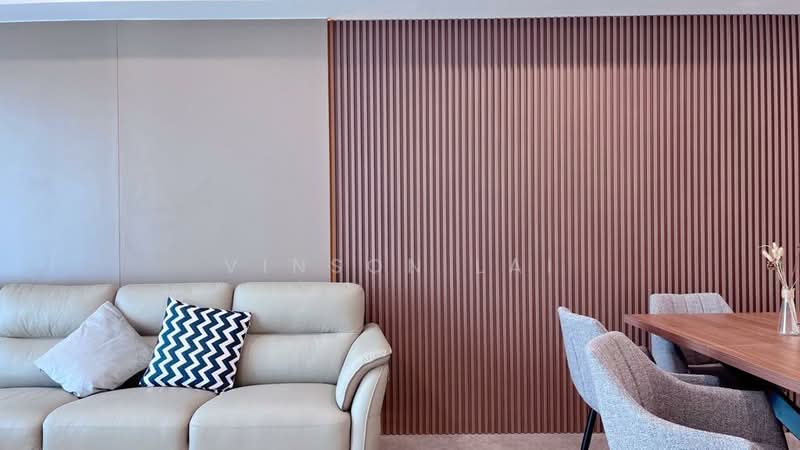 Servis Apartment untuk Dijual di Ooak Serviced Apartments @ Kiara 163 - Vinson Lai - Living Room - PropertyGuru.com.my