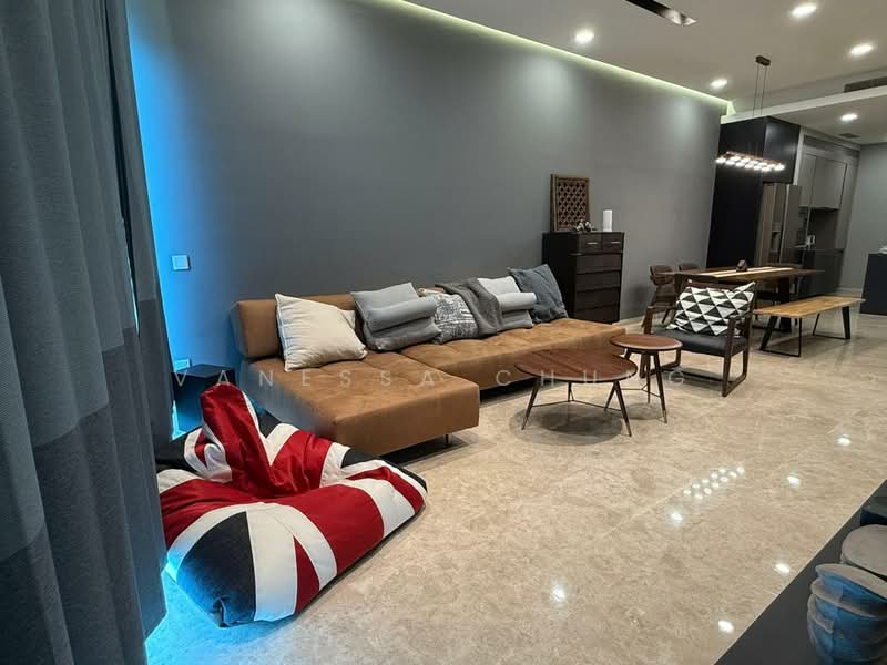 Service Residence for Rent at Damansara City Residency (DC Residensi) - Vanessa Chung - Living Room - PropertyGuru.com.my