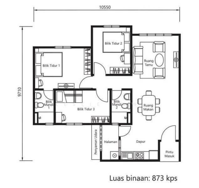 Apartment for Sale at Safira - Leslie Low - PropertyGuru.com.my
