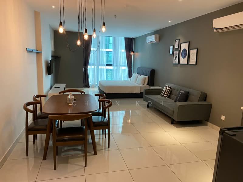 Service Residence for Sale at Atria - Chien Koh - Living Room - PropertyGuru.com.my