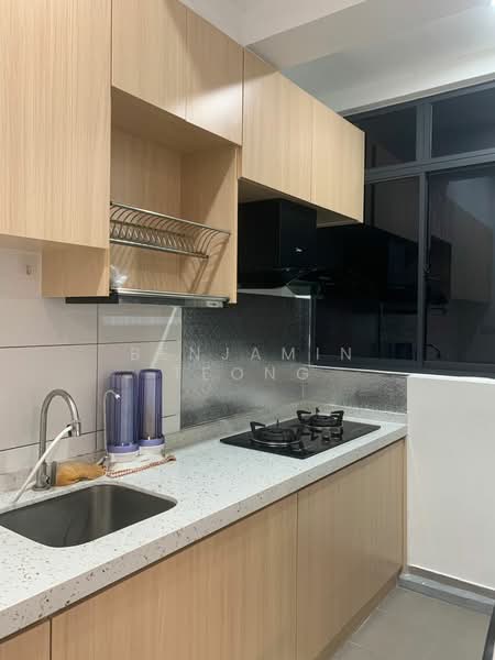 Service Residence for Rent at Savio @ Riana Dutamas - Benjamin Teong - Kitchen - PropertyGuru.com.my
