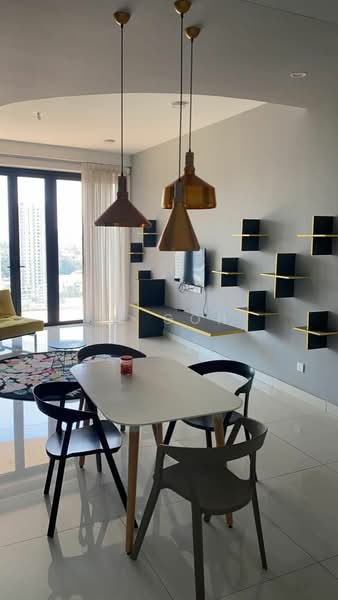 Servis Apartment untuk Disewa di Arte S - V. Goh - Living Room - PropertyGuru.com.my