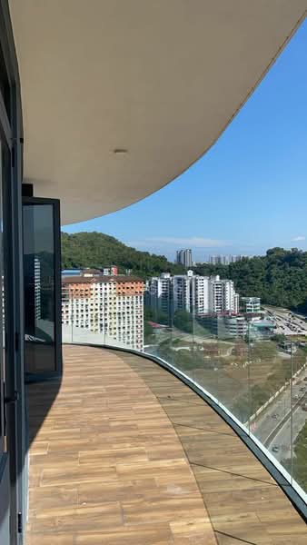 Servis Apartment untuk Disewa di Arte S - V. Goh - Balcony - PropertyGuru.com.my