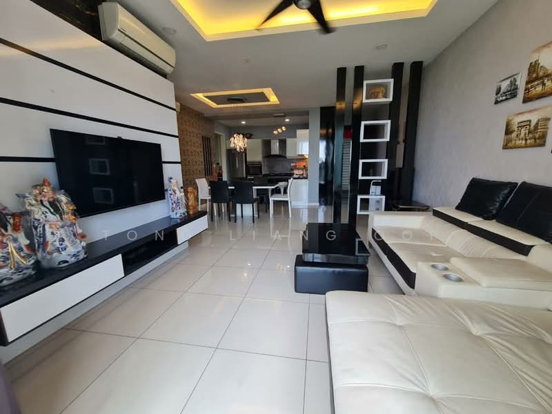 Condominium for Sale at The Address Boutique Condominium - Tong Liang Ooi - Living Room - PropertyGuru.com.my