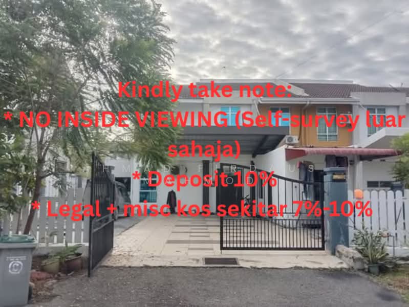 Rumah Kluster untuk Dijual di Taman Kasa Heights (Alor Gajah) - Ahmad Firdaus Mahmod - Exterior - PropertyGuru.com.my