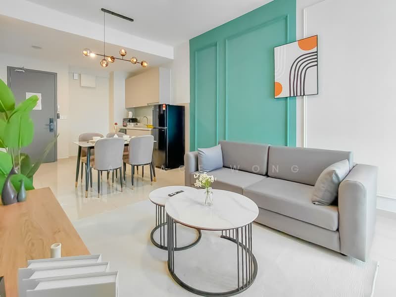 Servis Apartment untuk Disewa di BeCentral @ i-City - Wallace Wong - Living Room - PropertyGuru.com.my