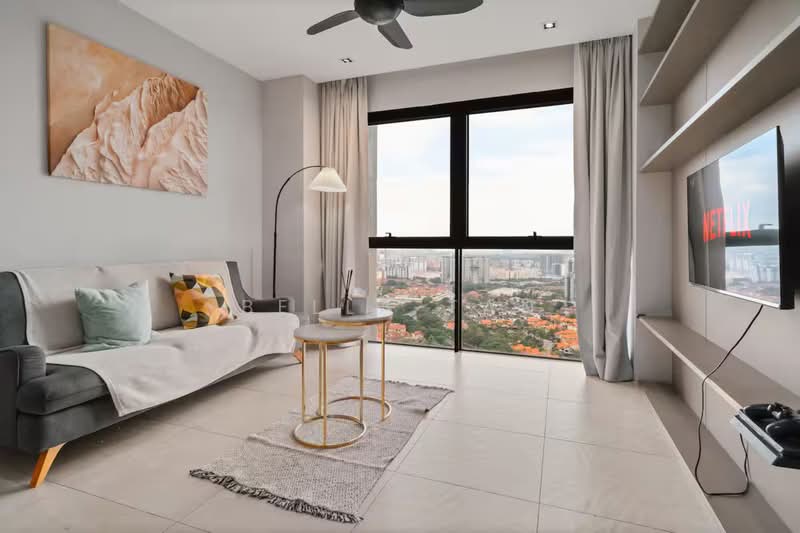 Servis Apartment untuk Dijual di Monterra Johor Bahru - Bella Tan - Living Room - PropertyGuru.com.my