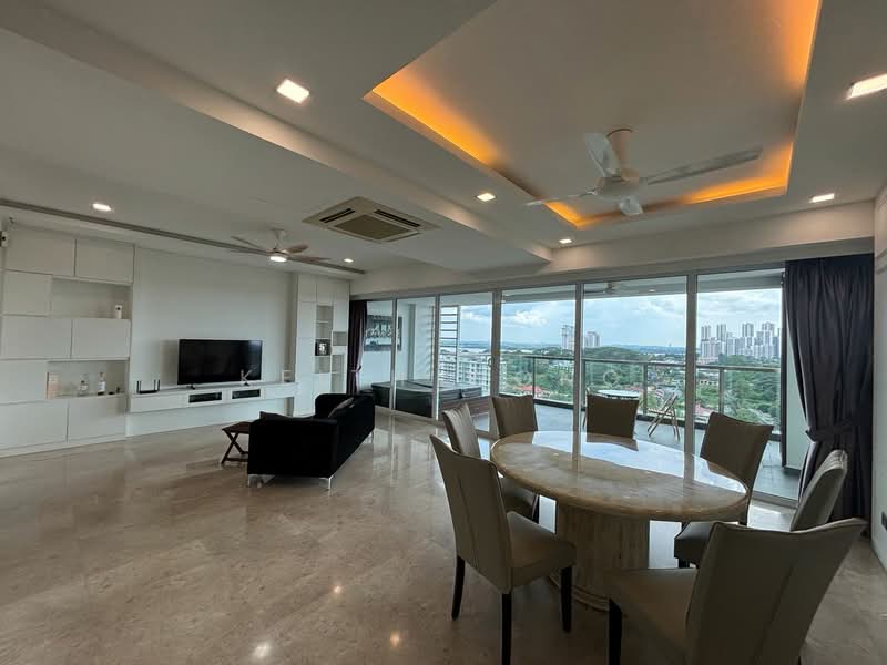 Kondominium untuk Disewa di Summerscape Luxury Condominium - Keith Wong - Living Room - PropertyGuru.com.my