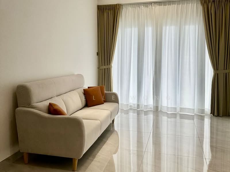 Kondominium untuk Disewa di Codrington Residence - Giselle Wong - Living Room - PropertyGuru.com.my