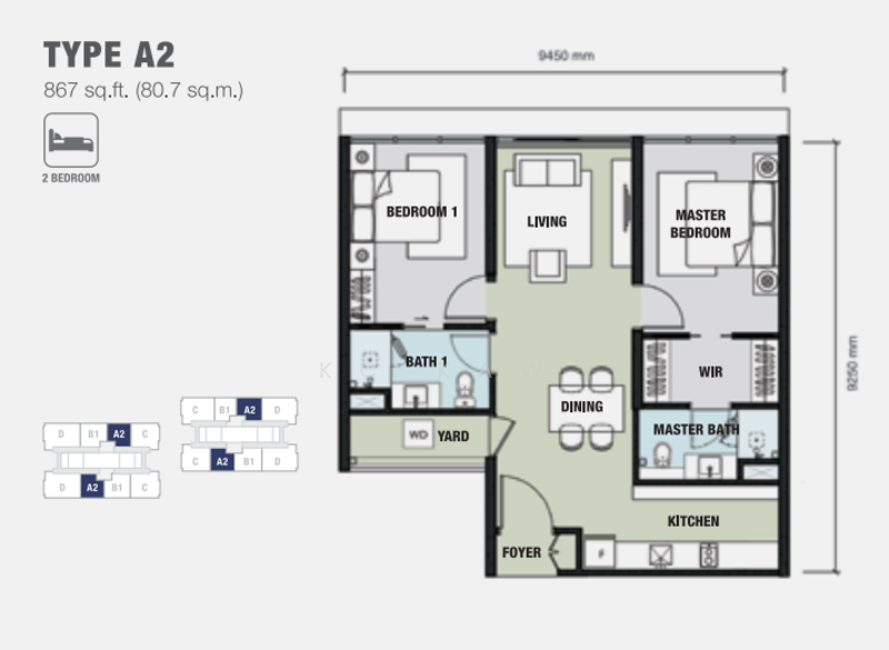 Servis Apartment untuk Disewa di Aria - KC KAW - PropertyGuru.com.my