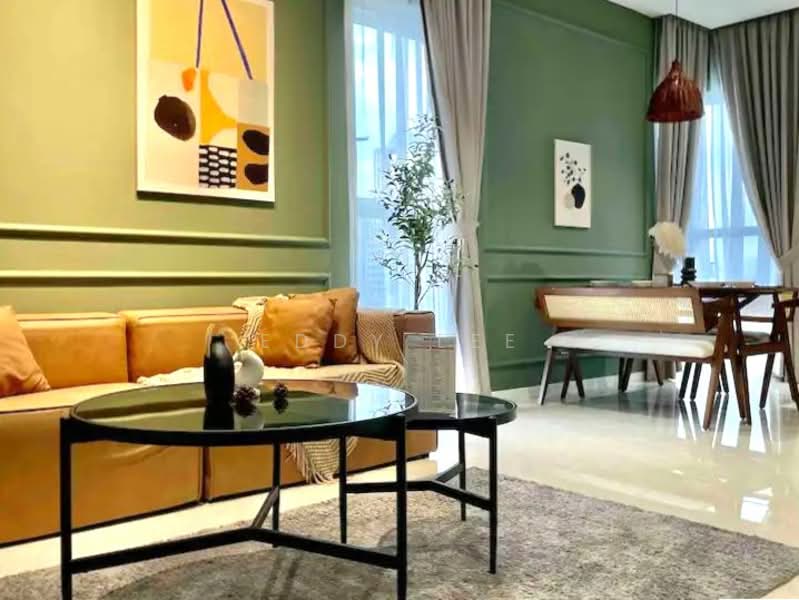 Servis Apartment untuk Disewa di Quill Residence - Eddy Lee - Living Room - PropertyGuru.com.my