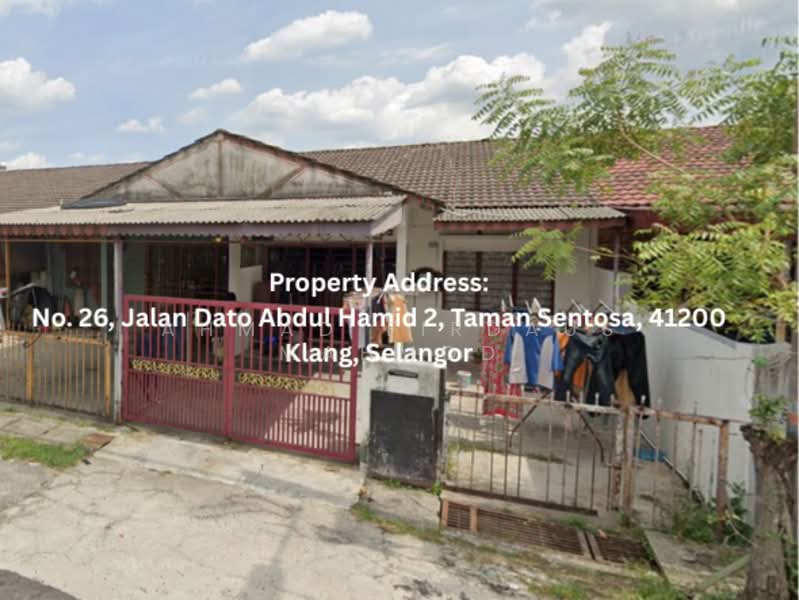 Rumah Teres 1 Tingkat untuk Dijual di Taman Sentosa (Klang) - Ahmad Firdaus Mahmod - Exterior - PropertyGuru.com.my