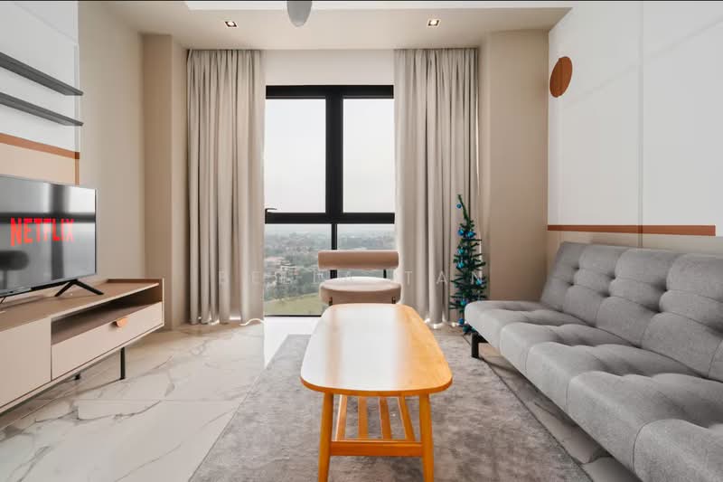 Servis Apartment untuk Dijual di The Straits View DUO - Bella Tan - Living Room - PropertyGuru.com.my