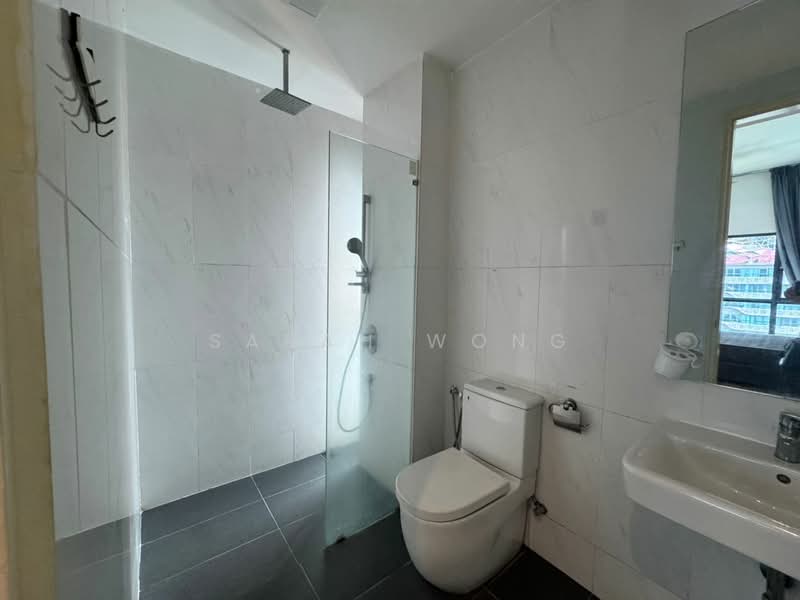 Service Residence for Rent at Reizz Residence - Sarah Wong - Master Bedroom Private Bathroom - PropertyGuru.com.my