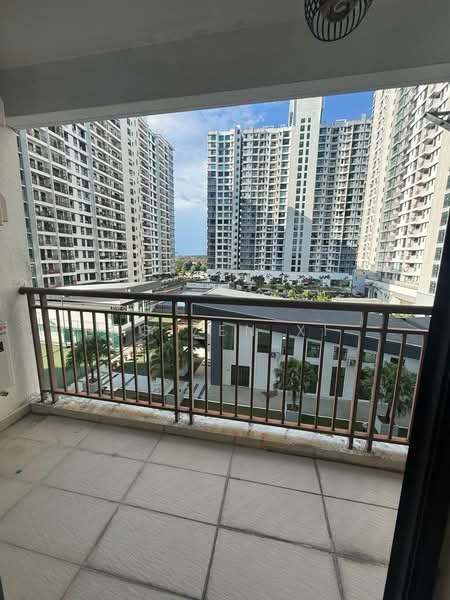 Service Residence for Sale at The Garden Residences - NG ZEN XI - Balcony - PropertyGuru.com.my