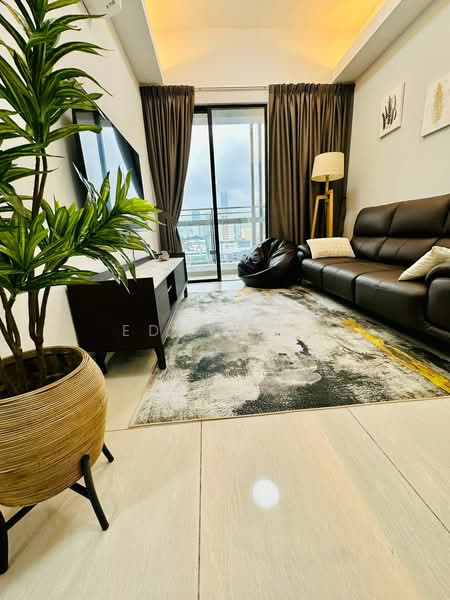 Servis Apartment untuk Disewa di The Sentral Suites - Eddy Lee - Living Room - PropertyGuru.com.my