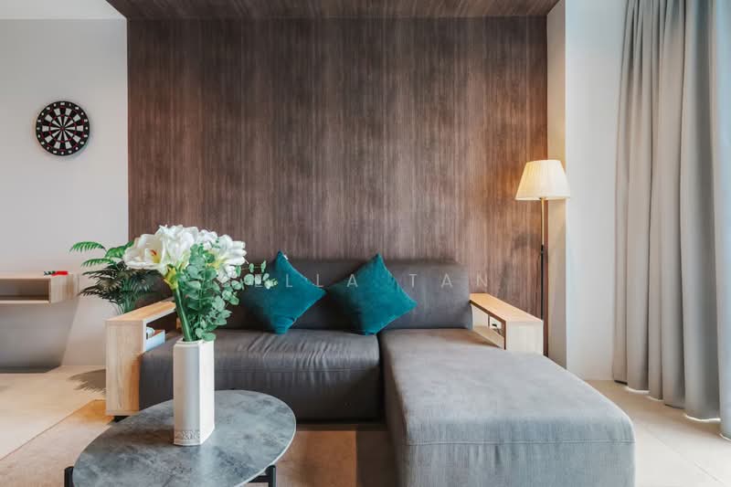 Servis Apartment untuk Dijual di The Straits View DUO - Bella Tan - Living Room - PropertyGuru.com.my