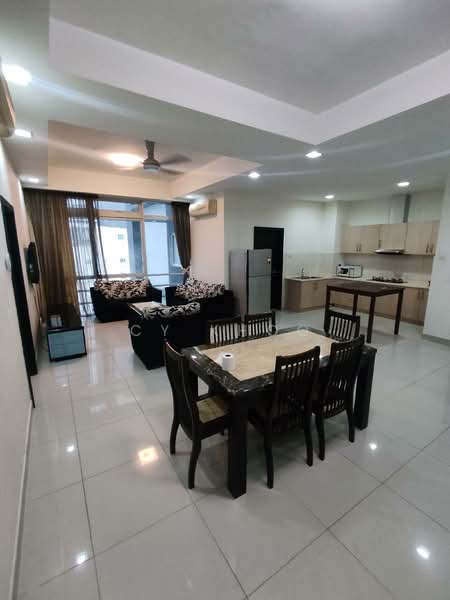 Servis Apartment untuk Dijual di One Residency - CY Khoo - Living Room - PropertyGuru.com.my
