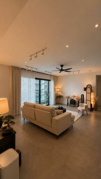 Condominium for Sale at Allevia - Ken . - Living Room - PropertyGuru.com.my