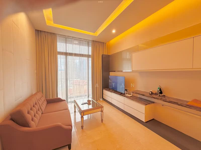 Apartment for Sale at Sky Curve - Bella Tan - Living Room - PropertyGuru.com.my
