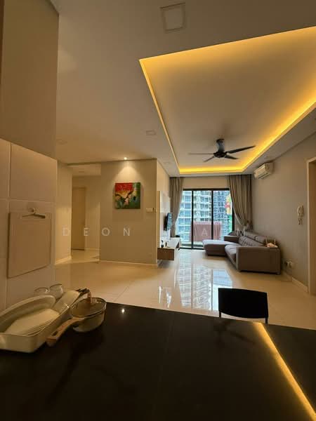 Service Residence for Rent at South View - Deon Ngaim - Living Room - PropertyGuru.com.my