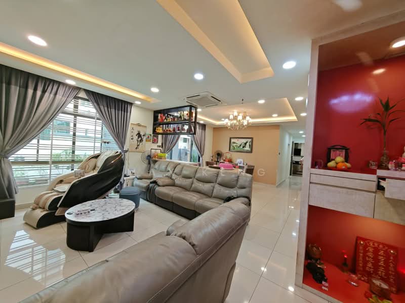 Rumah Kluster untuk Dijual di Bandar Putra (Kulai) - Max Keng - Living Room - PropertyGuru.com.my