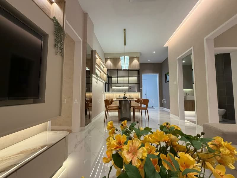 Service Residence for Sale at The WYN Residences - Jacky Yong - Living Room - PropertyGuru.com.my