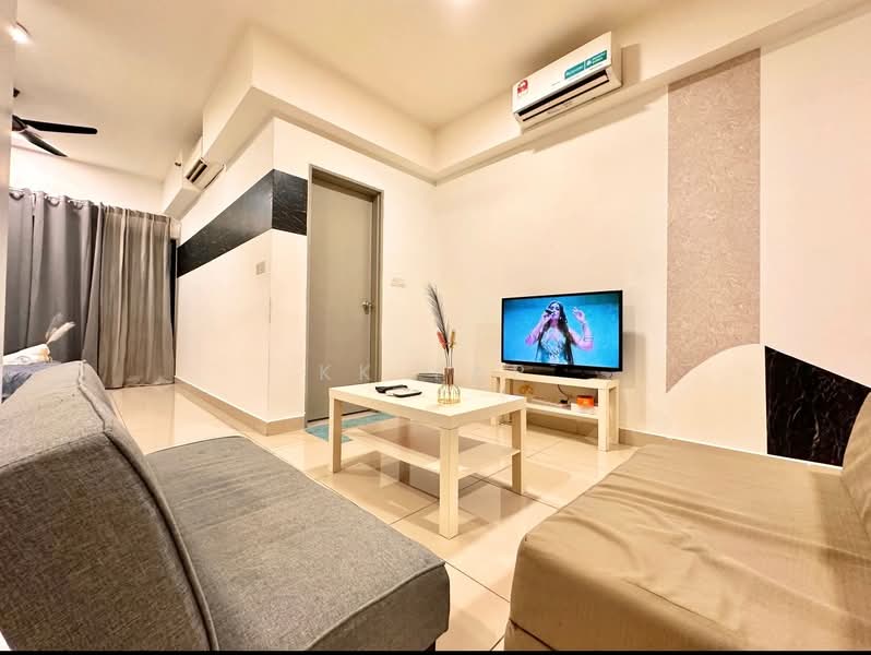 Servis Apartment untuk Disewa di HYVE - KK Yap - Living Room - PropertyGuru.com.my