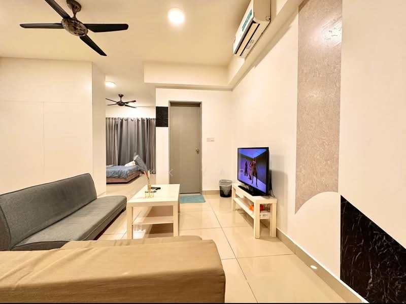 Servis Apartment untuk Disewa di HYVE - KK Yap - Living Room - PropertyGuru.com.my