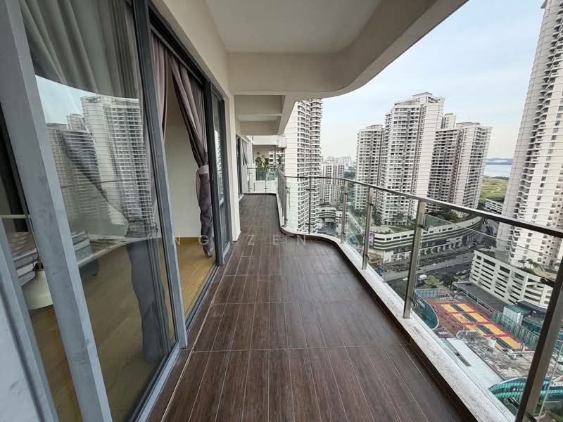 Kondominium untuk Dijual di Royal Strand @ Country Garden Danga Bay - NG ZEN XI - Balcony - PropertyGuru.com.my