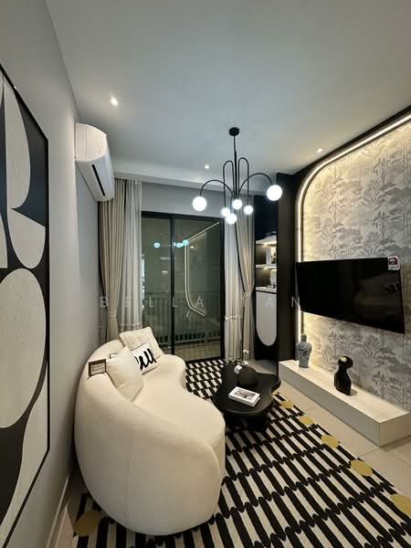 Apartment for Sale at Pinegate Residency Project~Kimlun Land - Bella Tan - Living Room - PropertyGuru.com.my
