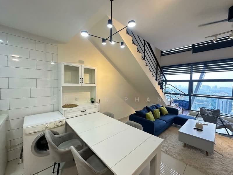 Service Residence for Rent at Arte Mont Kiara - Austin Phang - Living Room - PropertyGuru.com.my