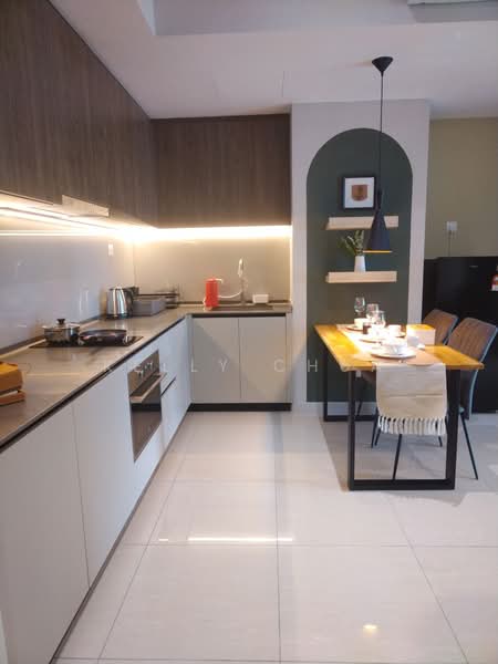 Service Residence for Rent at Datum Jelatek (LINQ Sky Residence) - Kelly Chua - Kitchen - PropertyGuru.com.my