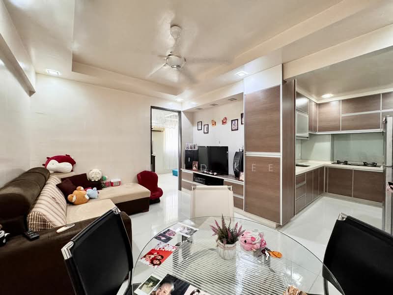 Apartment for Sale at Krystal Heights - Ronald Kee - Living Room - PropertyGuru.com.my