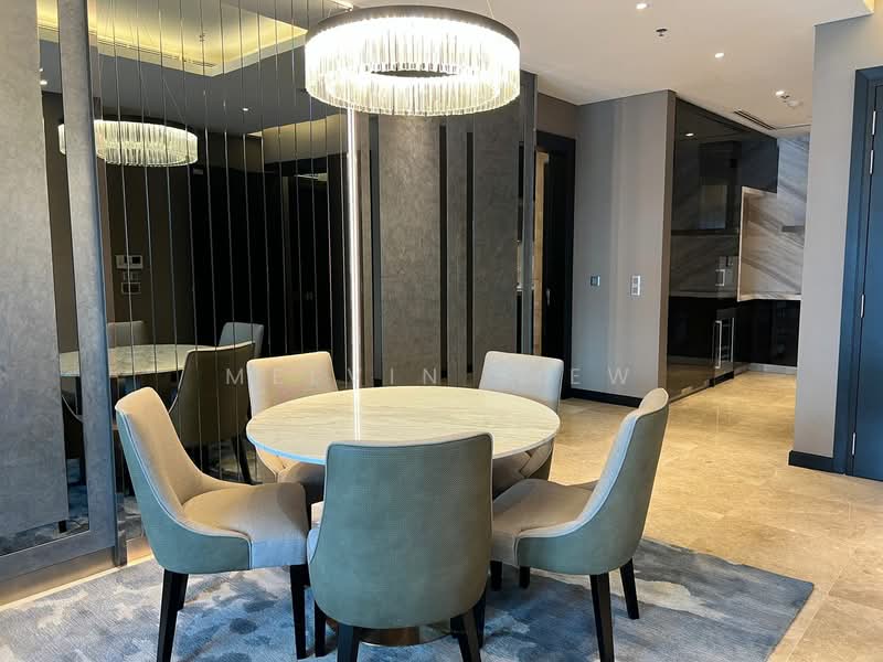 Servis Apartment untuk Disewa di The Ritz-Carlton Residences - Melvin Siew - Dining Room - PropertyGuru.com.my