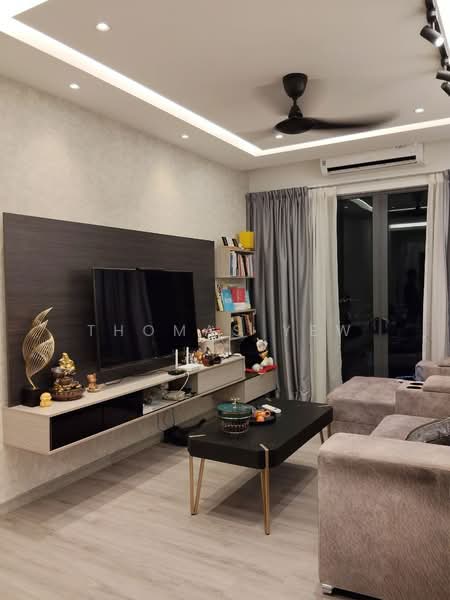 Service Residence for Sale at Meritus Residensi - Thomas Yew - Living Room - PropertyGuru.com.my